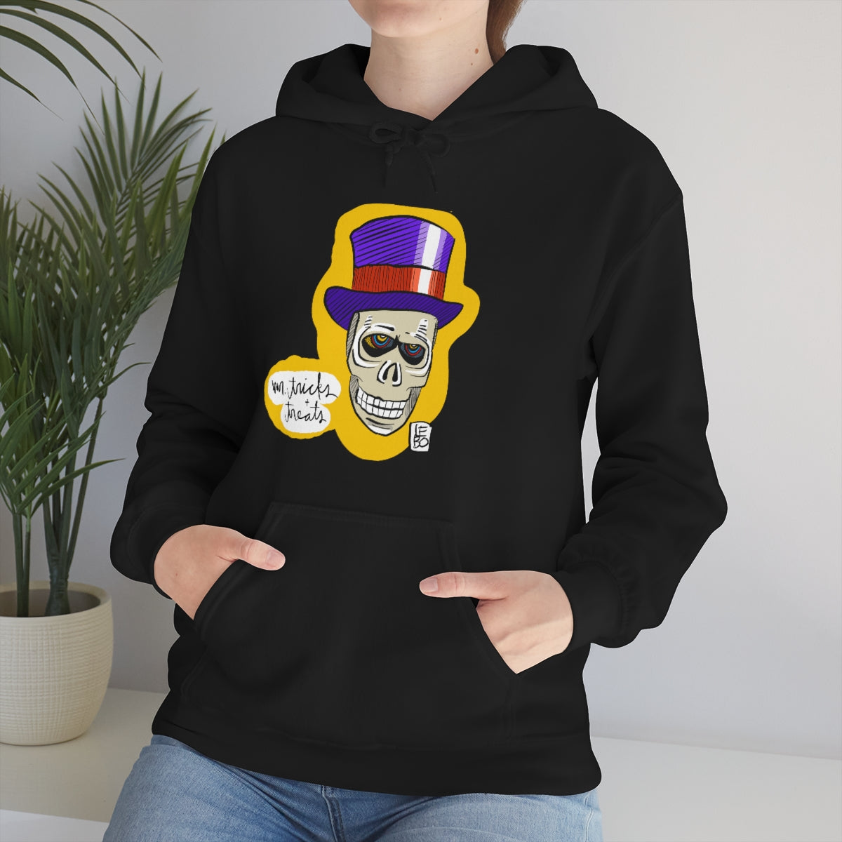 Mr Tricks and Treats - Lebo Unisex Hooded Sweatshirt